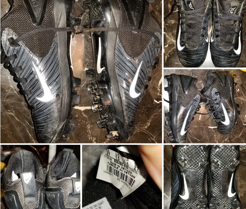 Boys youth baseball cleats